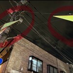 ほうなん酒場　はだか電球 - 方南町駅の中野坂上寄り（B1F）から出て、右に向かって歩くと直ぐに写真のアーケードがあります。ここを真っ直ぐ歩くとお店の前に着きます。