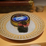 鮨 尚充 - とろたくキャビア