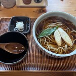 いし豆 - かけそば 1000円