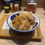 肉めし岡もと 御徒町店 - 肉めし(ごはん少なめ)