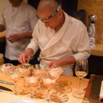 鮨 尚充 - 雲丹、鮪のカマごはん、ピエモンテ産90万円の白トリュフ