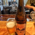 麺屋 さくら井 - アサヒスーパードライ 中瓶 600円 ♪