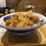 肉めし岡もと 御徒町店 - 肉めし(ごはん少なめ)