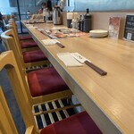 とんかつ 神楽坂 さくら - カウンター席(2025年11月15日撮影)