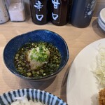 とんかつ 神楽坂 さくら - おろしポン酢(2025年11月15日撮影)