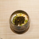 unis - UNIS蕎麦、けんさきいか、キャビア、黄柚子、長芋、海藻ジュレ