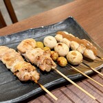 串むすび・らじゅ - 焼とり・野菜焼き5本セット