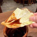 串むすび・らじゅ - 生キャベツ＋壺ソース