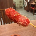 串むすび・らじゅ - ウインナー＋壺ソース