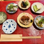 鮨 まぜき - 小鉢各種