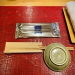 鮨 まぜき - テーブルセット