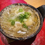 鮨 まぜき - 聖護院かぶらと白子の小鍋