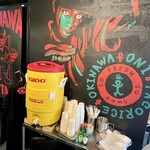 OKINAWA 鬼 TACORICE - お水はセルフです