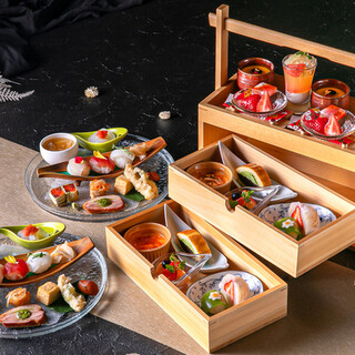 季節の移ろいをお楽しみください「和風アフタヌーンティー」