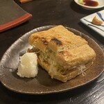 메시 사케 아이츠키 - 토치오의 기름 튀김 된장