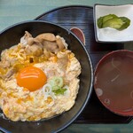 eggg Cafe - 親子丼（ごはん少な目）