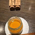 博多とり鍋 なかがわ - 最高なプリン