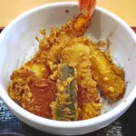 稲荷蕎麦　萬盛 - ミックス天丼　2025.11.4