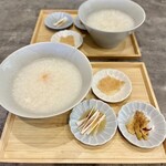 香蘭 - 料理写真:海鮮粥＆鶏粥