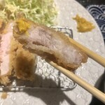 とんかつ むら井 - 青ヶ島の塩、気に入りました