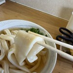 手打ちうどん こげら - 幅広麺