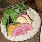 裏の山の木の子 - 火鍋野菜