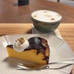sou's coffee roastery - かぼちゃのバスク風チーズケーキ