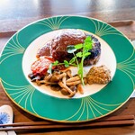 バターノート - ハンバーグ。