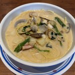 ジョリーパスタ - 料理写真:帆立とあさりのチャウダースープパスタ