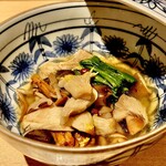 宿酒 きんきん - 20251113津軽鴨ときのこの葛煮