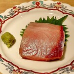 宿酒 きんきん - 20251113北海道産鰤のお造り