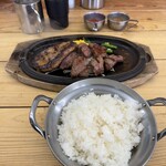 伝説のステーキ屋 - 料理写真: