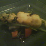 zoe's - アナゴと菜の花のフリッター