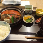 Akasaka Hikawa - 金目鯛煮付膳1200円