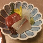 車屋 別館 - お刺身（まぐろ、ブリ）