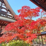 笛吹川温泉　坐忘 - 恵林寺の紅葉