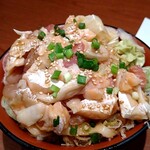 埼玉漁港 海鮮食堂 そうま水産 川島店 - 悪魔の漁師丼　¥1,078