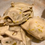 すしやのたい悟 - 牡蠣出汁炊きさんでーす。③