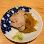 すしやのたい悟 - 鮟肝奈良漬さんでーす。①