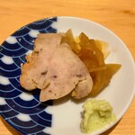 すしやのたい悟 - 鮟肝奈良漬さんでーす。③