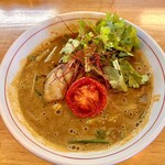 麺 㐂色 - 牡蠣の濃厚味噌そば