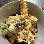 手打めん処 三朝 - 海老おろしきしめん