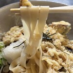 手打めん処 三朝 - 海老おろしきしめん