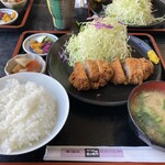 とんかつ五ヱ右門 - スタミナヒレカツ定食❣️