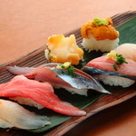 Kaiji - リーズナブルな価格で、存分に三陸の美味を味わえる『地魚鮨』