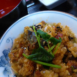 大和田 - 二膳目は、だし汁をかけて。