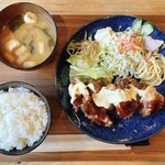 Cafe&Dining UP - チキンタルタルカツ定食