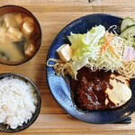 Cafe&Dining UP - ハンバーグ定食