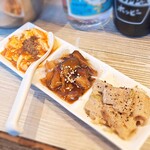 めだかタンタン - 本日のおつまみ三種