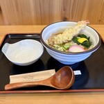きしめん むさしの - えび天入
温　1,120円